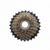 PIÑON SHIMANO ROSCA 7V  MF-TZ500 PLATA 14-28