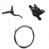 KIT FRENO DISCO SHIMANO DEL. 2 PIST.  BL-MT401 + BR-MT410 + LATIG.