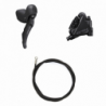 KIT FRENO DISCO SHIMANO TRASERO  ST-RX600 + BR-RX400 + LATIG.