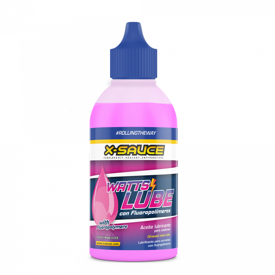 WATTS LUBE X-SAUCE ACEITE LUBRICANTE PARA CADENAS 125ml WATTS LUBE X-SAUCE ACEITE LUBRICANTE PARA CADENAS 125ml