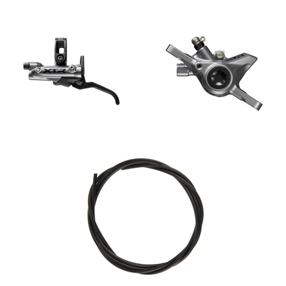 SHIMANO XTR Freno (kit)BRM9200JTBLM9220 Izquierdo /delantero Resina sin aleta Sin adaptador 1000 (negro)