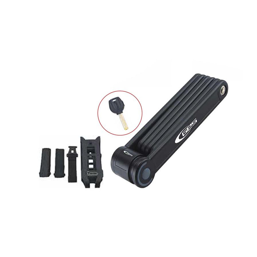 CANDADO PLEGABLE 800 MM. NEGRO (6 LAMINAS) CANDADO PLEGABLE 800 MM. NEGRO (6 LAMINAS)